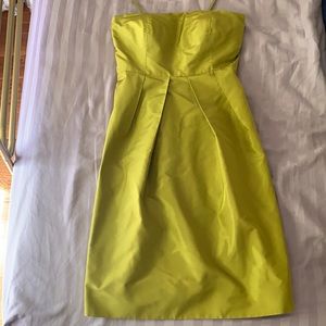J Crew strapless dress - 100% silk